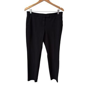 Akris Punto Ankle Pants Women’s Size 10 Black Trousers Old Money Career